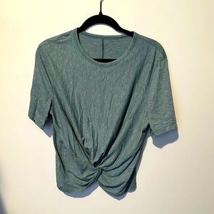 Lululemon twist front tee